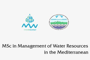 MSc in Management of Water Resources in the Mediterranean